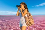 Foto ilustrativa de la nota titulada: El rincón mágico de Yucatán con aguas cristalinas que parecen pintadas con pétalos de rosas