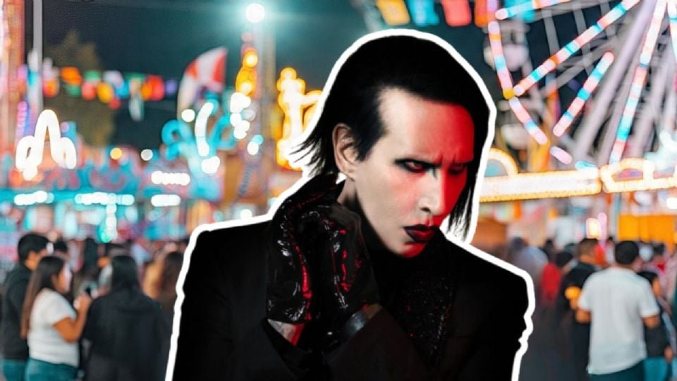 Marilyn Manson en la FENAPO 2025.
