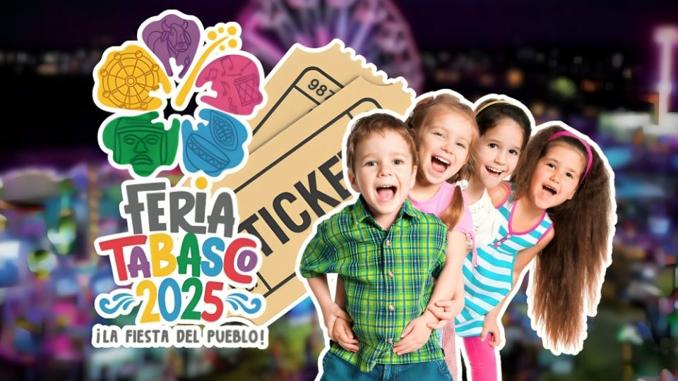 Feria de Tabasco 2025 tarjeta de la diversión