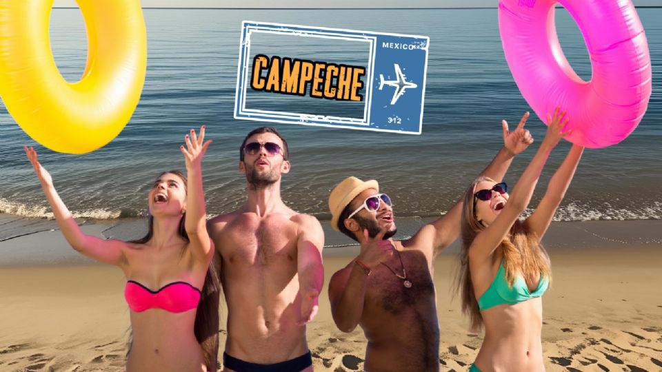 La playa más bonita de Campeche.