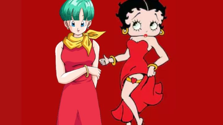 Así luciría la fusión de Betty Boop y Bulma de Dragon Ball, según la inteligencia artificial