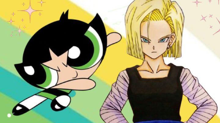 Así luciría la fusión de Androide 18 y Bellota de Las Chicas Superpoderosas, según la IA