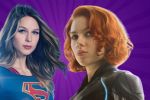 Foto ilustrativa de la nota titulada: Así luciría la fusión de 'Viuda Negra' de “Marvel” y 'Supergirl' de “DC”, según la IA
