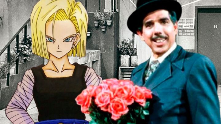 Así luciría el hijo de Androide 18 y El profesor Jirafales, según la inteligencia artificial