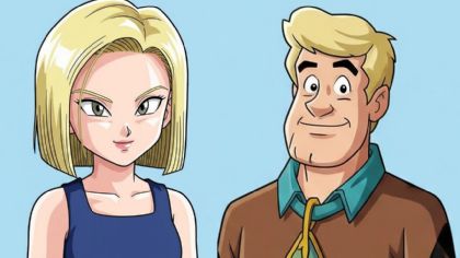 Así luciría el hijo de Androide 18 y Fred de Scooby-Doo, según la inteligencia artificial