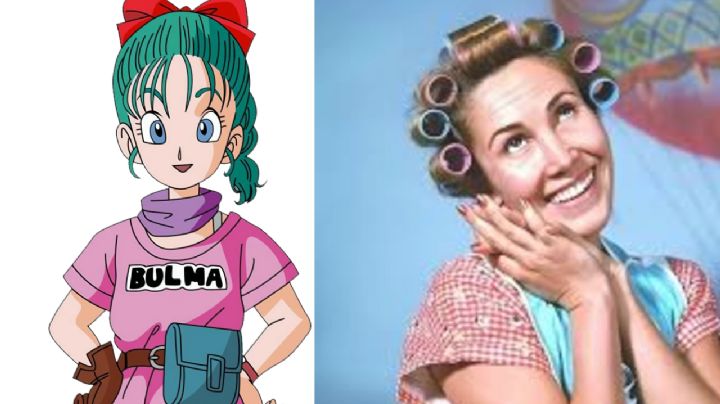 Así luciría la fusión de Bulma y Doña Florinda, según la inteligencia artificial