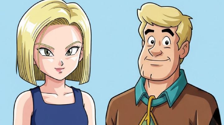 Así luciría el hijo de Androide 18 y Fred de Scooby-Doo, según la inteligencia artificial