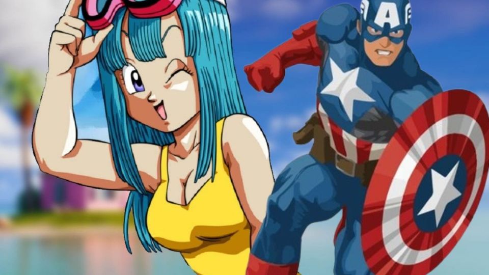 ¿Cómo luciría la fusión entre Capitán América y Maron de Dragon Ball?