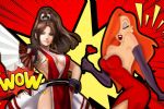 Foto ilustrativa de la nota titulada: Así luciría la fusión de "Mai Shiranui" de KOF y "Jessica Rabbit" versión realista según la Inteligencia Artificial