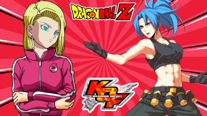 Así luciría la fusión de Androide 18 de Dragon Ball Z y Leona de KOF, según la inteligencia artificial