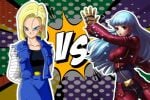 Foto ilustrativa de la nota titulada: Androide 18 VS. Kula Diamond de KOF: ¿Quién tiene más poder según la Inteligencia Artificial?