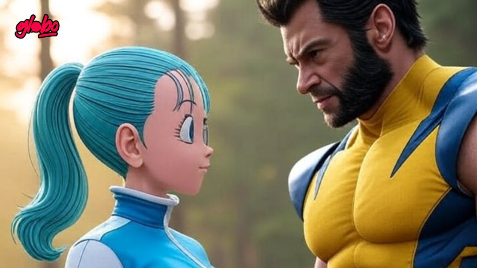 La inteligencia artificial permite fusionar a tus personajes favoritos, en este caso Bulma y Wolverine.