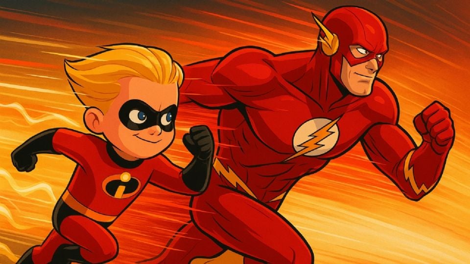 ¿Quién es más rápido, Dash de Los Increíbles o Flash?