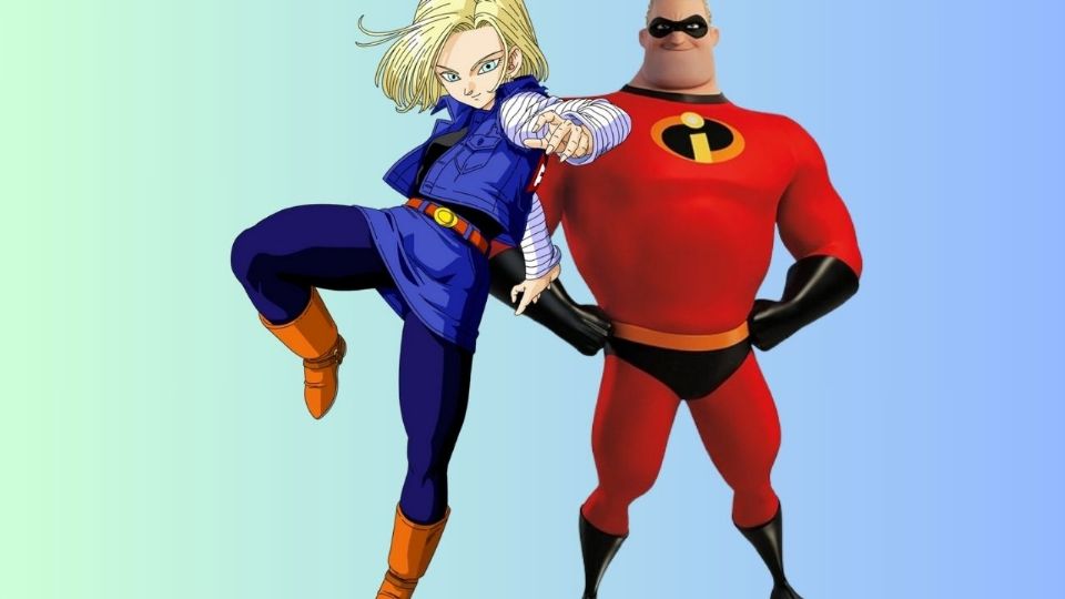 La IA fusionó dos personajes de universos distintos: Androide 18 y Mister Increíble