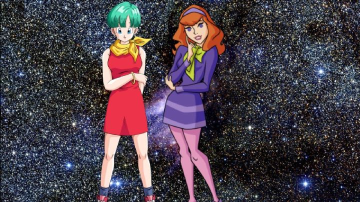 Así luciría la fusión de Bulma y Daphne de Scooby-Doo, según la inteligencia artificial