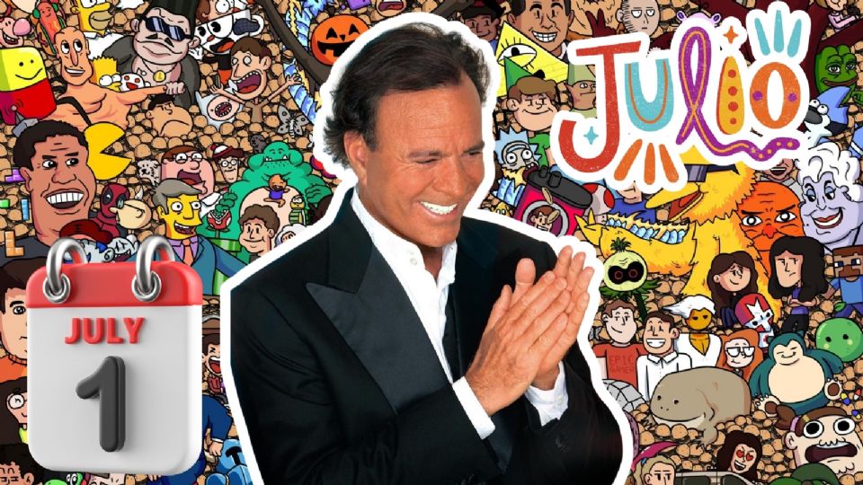 Mejores MEMES de Julio Iglesias y el 1 de julio.