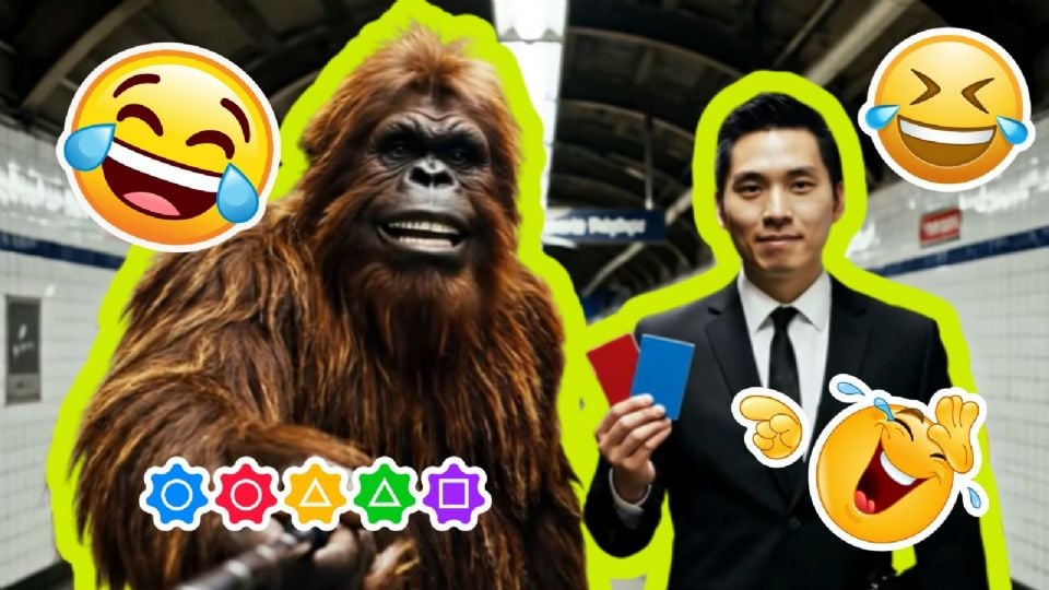IA generate de El Juego del Calamar: memes TikTok 2025.