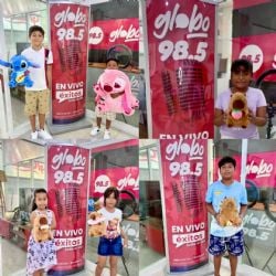 Felices ganadores de Peluches