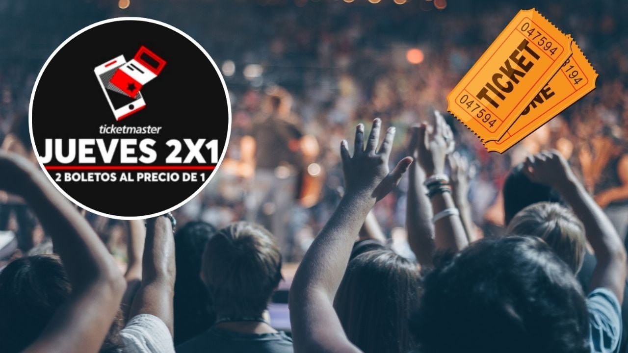 Jueves de 2x1 en Ticketmaster