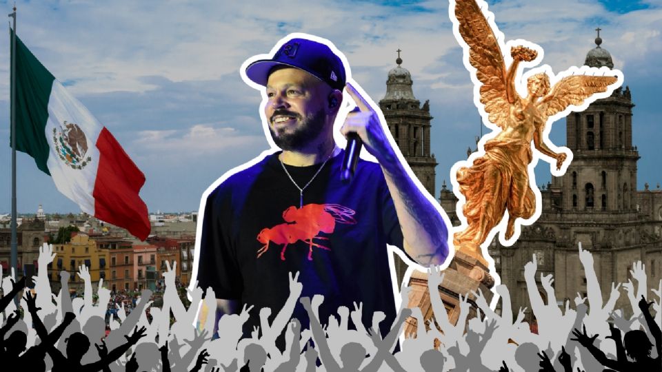 Residente llega al Zócalo de la Ciudad de México y esto es todo lo que debes saber.
