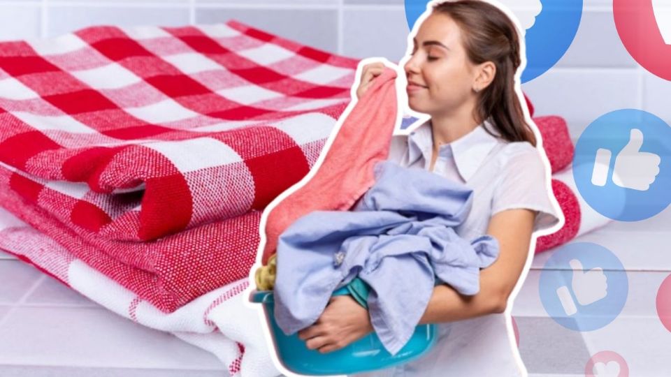 Una técnica casera, simple y económica, se volvió viral en TikTok por dejar los repasadores como nuevos.