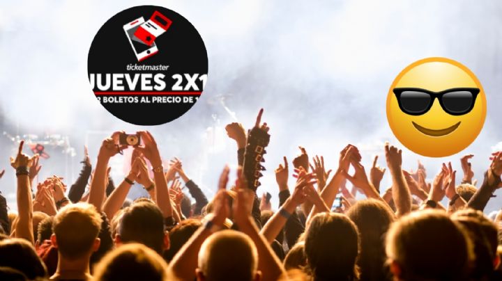 Jueves de 2x1 en Ticketmaster: Conciertos, deportes, teatro y más, boletos GRATIS, HOY 28 de agosto de 2025