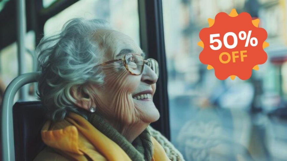 Los adultos mayores con credencial del INAPAM pueden acceder a descuentos del 50% en autobuses.