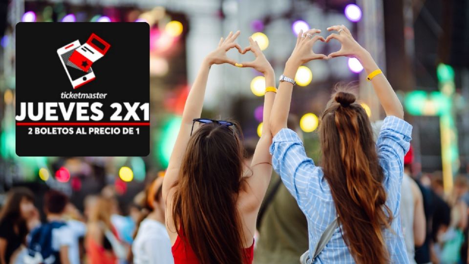 Jueves de 2x1 Ticketmaster, conciertos gratis hoy 18 de septiembre.