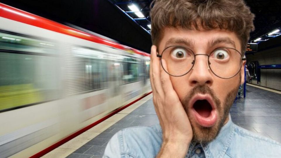 Captaron a dos operadores del Metro teniendo intimidad.

