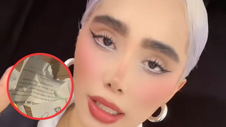 Una joven denunció en TikTok que su expareja, rompió su título universitario.