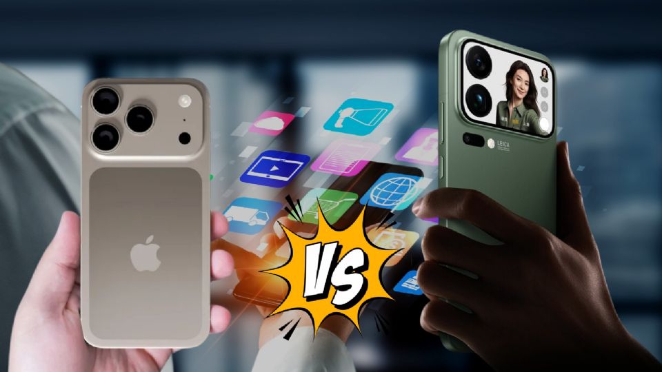 Que es mejor Xiaomi 17 Pro o el  iPhone 17 Pro.