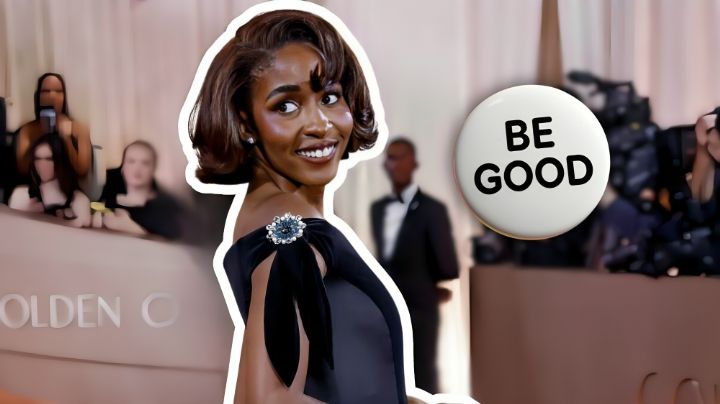 Globos de Oro 2026: Qué significa el pin "Be Good" y lista de famosos que lo usaron