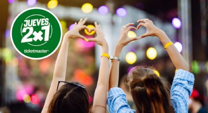 Jueves 2x1 de Ticketmaster hoy 22 de enero: Lista de conciertos con boletos gratis en México