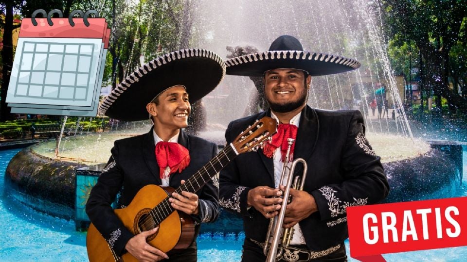 Mariachi gratis en Coyoacán, cuándo y a qué hora es.