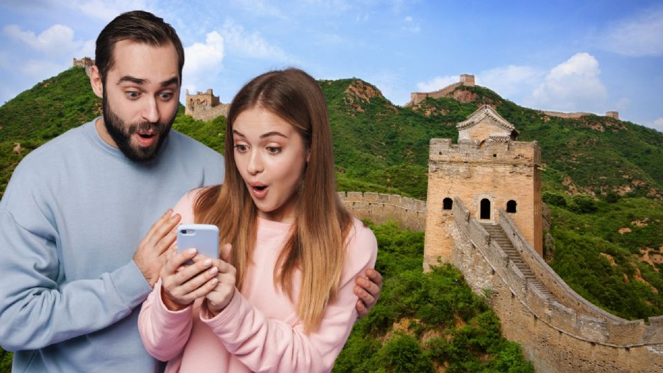 El Pueblo Mágico con la llamada Muralla China Mexicana.