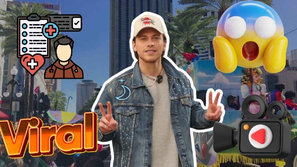 Vedo de accidente de Aldo de Nigris en el Carnaval de Mazatlán.