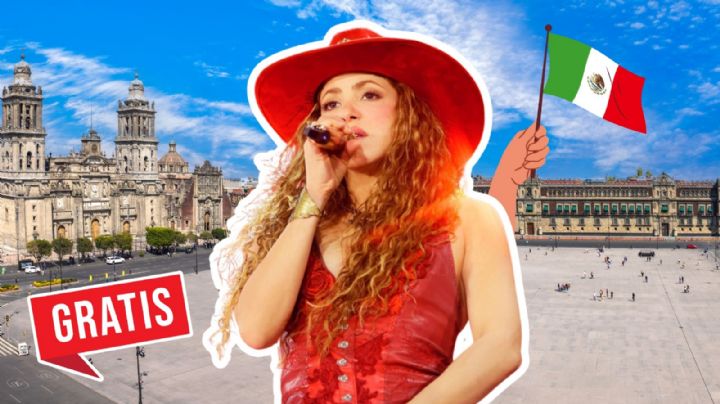 Shakira GRATIS en el Zócalo de CDMX: ¿Cuándo y a qué hora es el concierto?