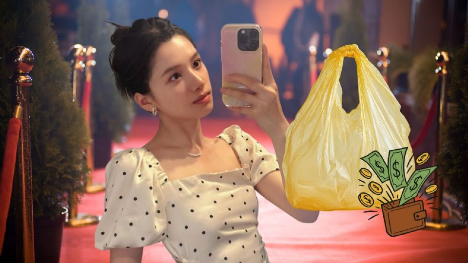 La bolsa de plástico amarilla de Zhang Jingyi ha causado reacciones en redes: ¿Cuánto cuesta?