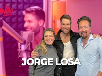 Jorge Losa promociona "Corazón de oro" en Café Globo