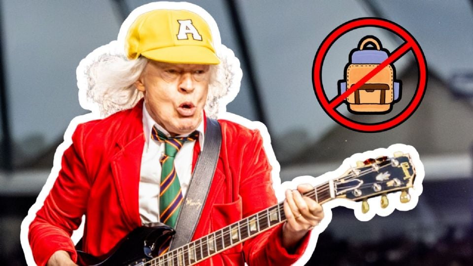 Los asistentes al concierto de AC/DC en CDMX podrán ver uno de los shows más memorables del año: Objetos no permitidos.