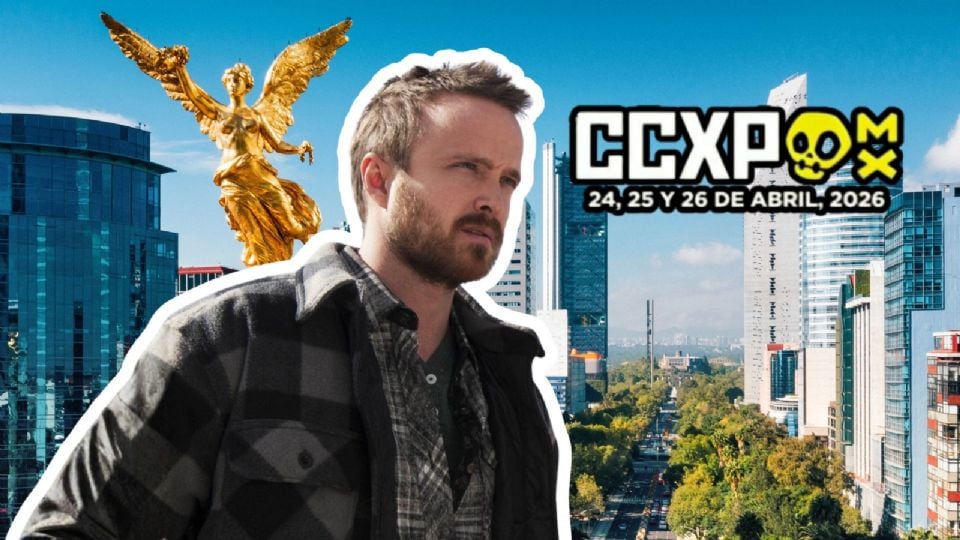 Aaron Paul en CCXP México 2026: Fechas, horarios e invitados del cine, televisión y entretenimiento.