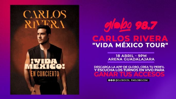 CARLOS RIVERA EN LA ARENA GUADALAJARA