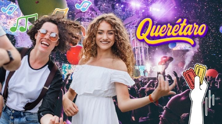 Cartelera de conciertos para este fin de semana 22, 23 y 24 de mayo de 2026 en Querétaro: Gloria Trevi, El Malilla y más